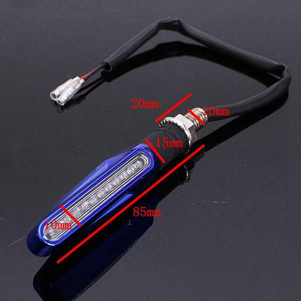 4pcs-Motorcycle-LED-Turn-Signal-Indicator-Blinkers-Amber-Light-Blue-Body-Shell-1045914