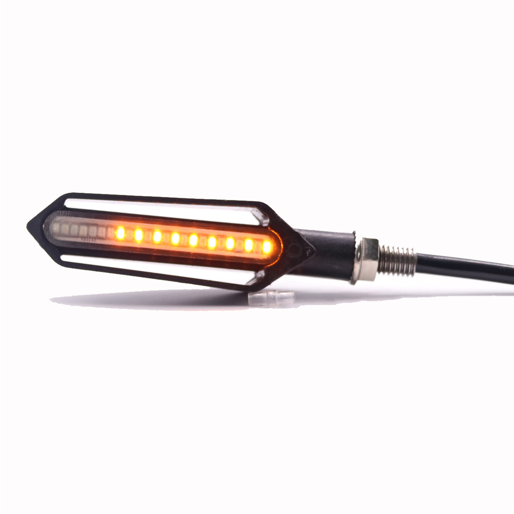 4x-Sequential-Flowing-24-LED-Turn-Signal-Indicator--White-DRL--Red-brake-Lights-1332245