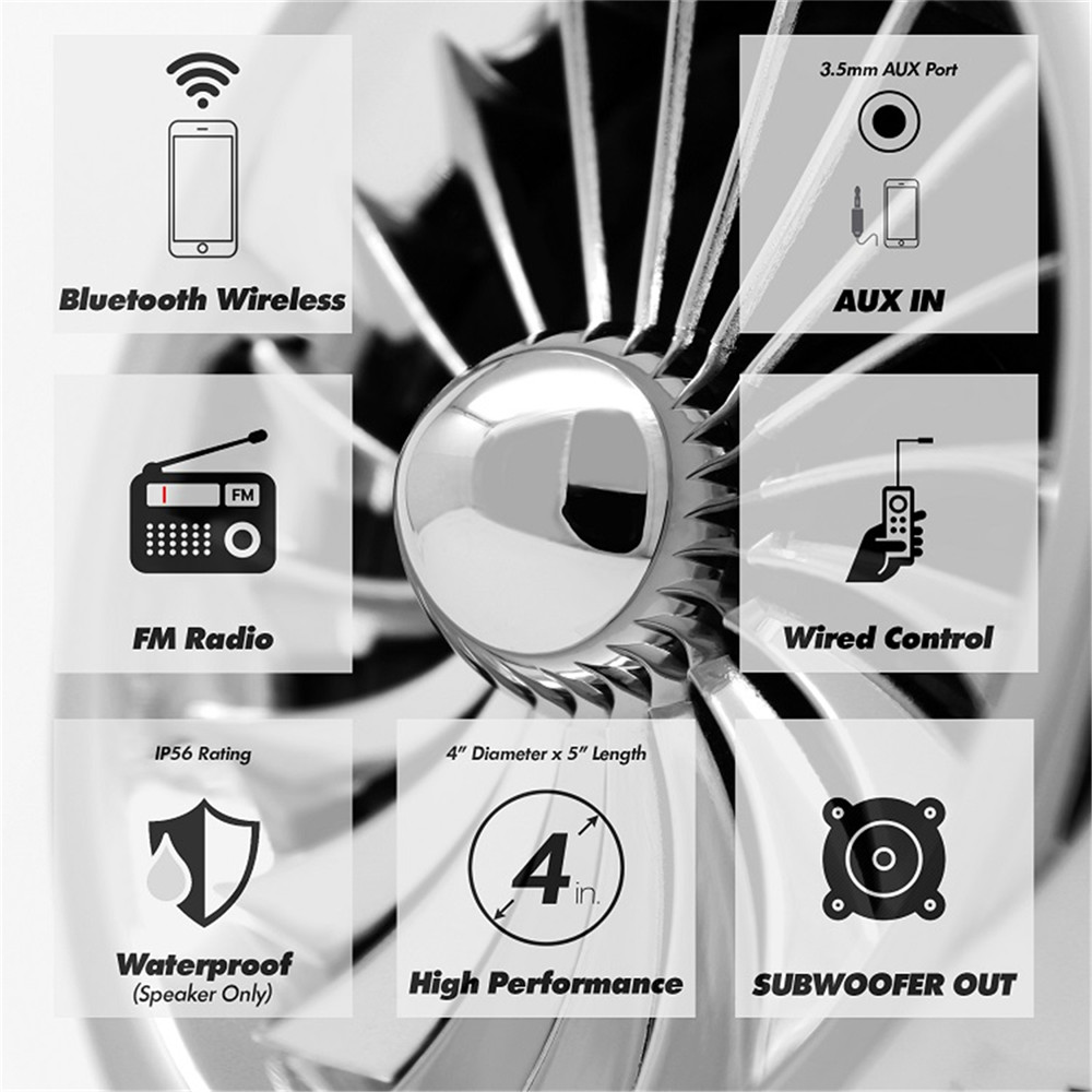 600W-4Omega-Amplifier-Blue-Tooth-Motorcycle-ATV-Stereo-Speaker-System-AUX-Radio-1376474