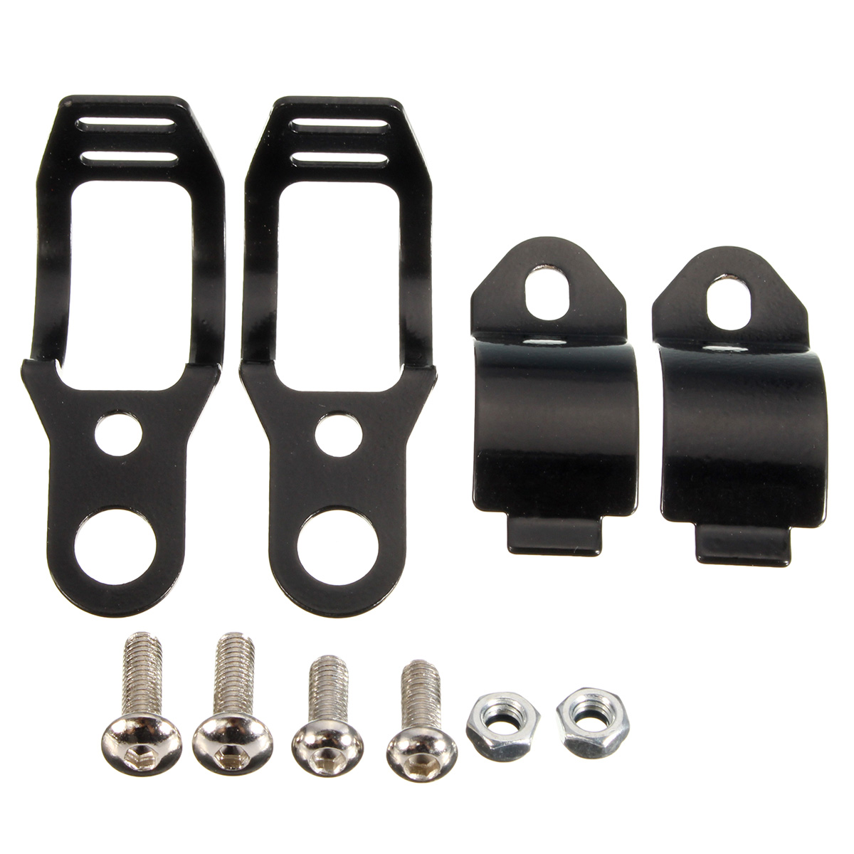 A-Pair-Motorcycle-Turn-Signal-Indicator-Light-Mounting-Brackets-For-Harley-1072930
