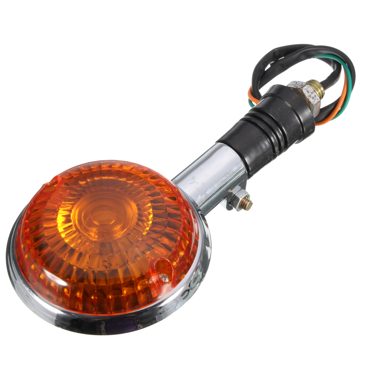 Amber-Turn-Indicator-Signal-Lights-Blinker-Lens-For-Yamaha-Virago-XV1100-1985-1999-1118553