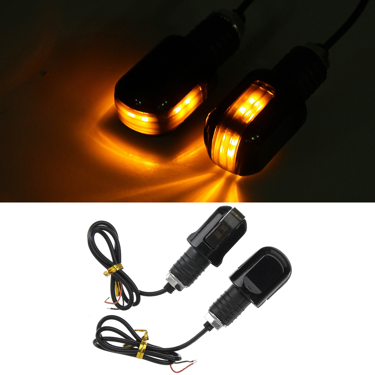 BlackSmoked-Turn-Signal-Lights-Bar-End-LED-Handlebar-Indicator-Motorcycle-Universal-1354431