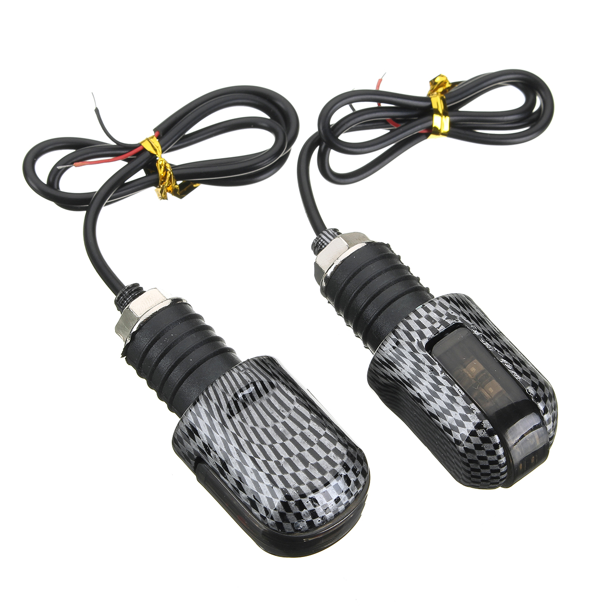 BlackSmoked-Turn-Signal-Lights-Bar-End-LED-Handlebar-Indicator-Motorcycle-Universal-1354431