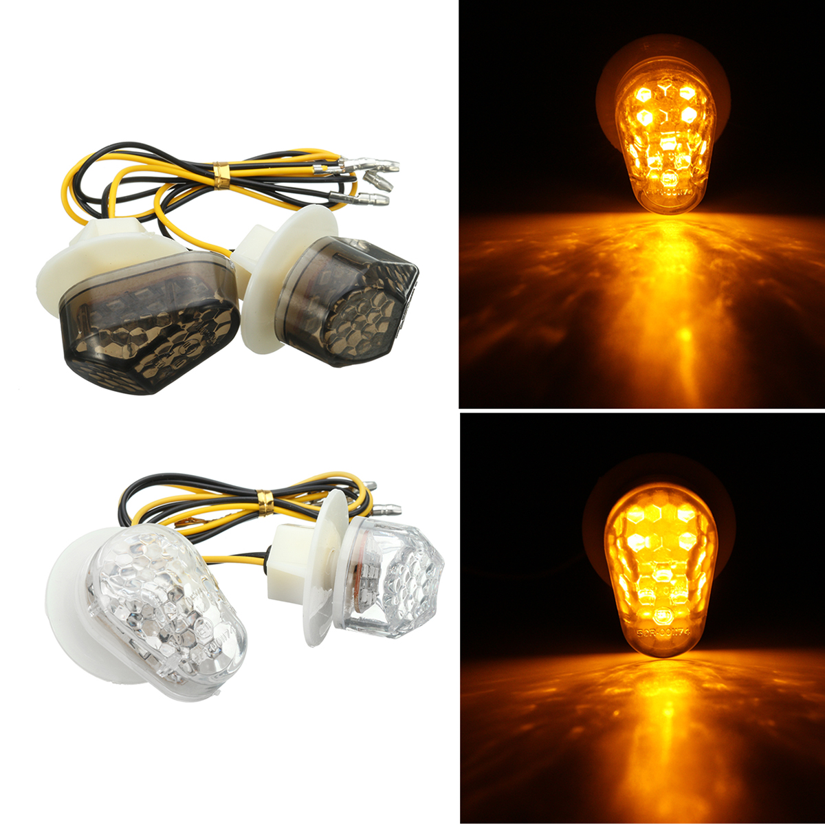 Flush-Mount-LED-Turn-Signal-Light-Indicator-For-Yamaha-FZ6R-FZ1-YZF-R1-R6-R6S-1139646
