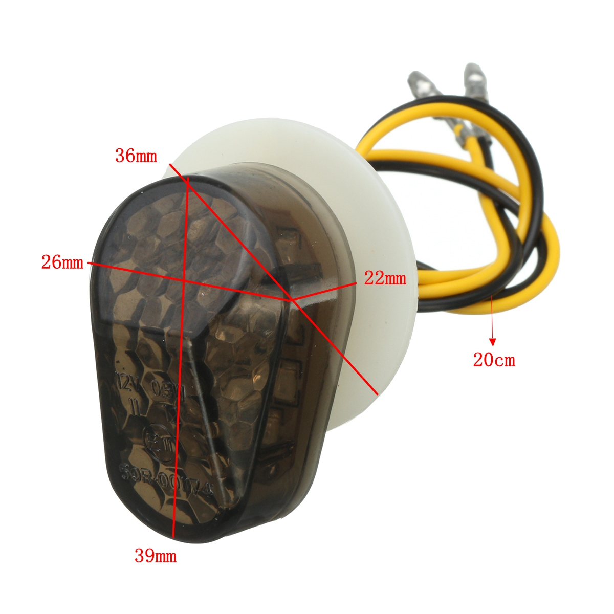 Flush-Mount-LED-Turn-Signal-Light-Indicator-For-Yamaha-FZ6R-FZ1-YZF-R1-R6-R6S-1139646