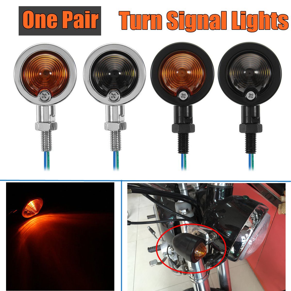 Motorcycle-Black-Chrome-Bullet-Turn-Signal-Indicators-Lights-For-Harley-Cafe-Racer-1317905