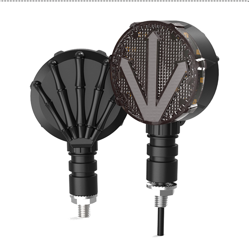 Motorcycle-LED-Turn-Signal-Indicator-Lights-Ghost-Claw-Skull-Hand-Retro-Running-Lamp-10mm-Screw-Univ-1603805