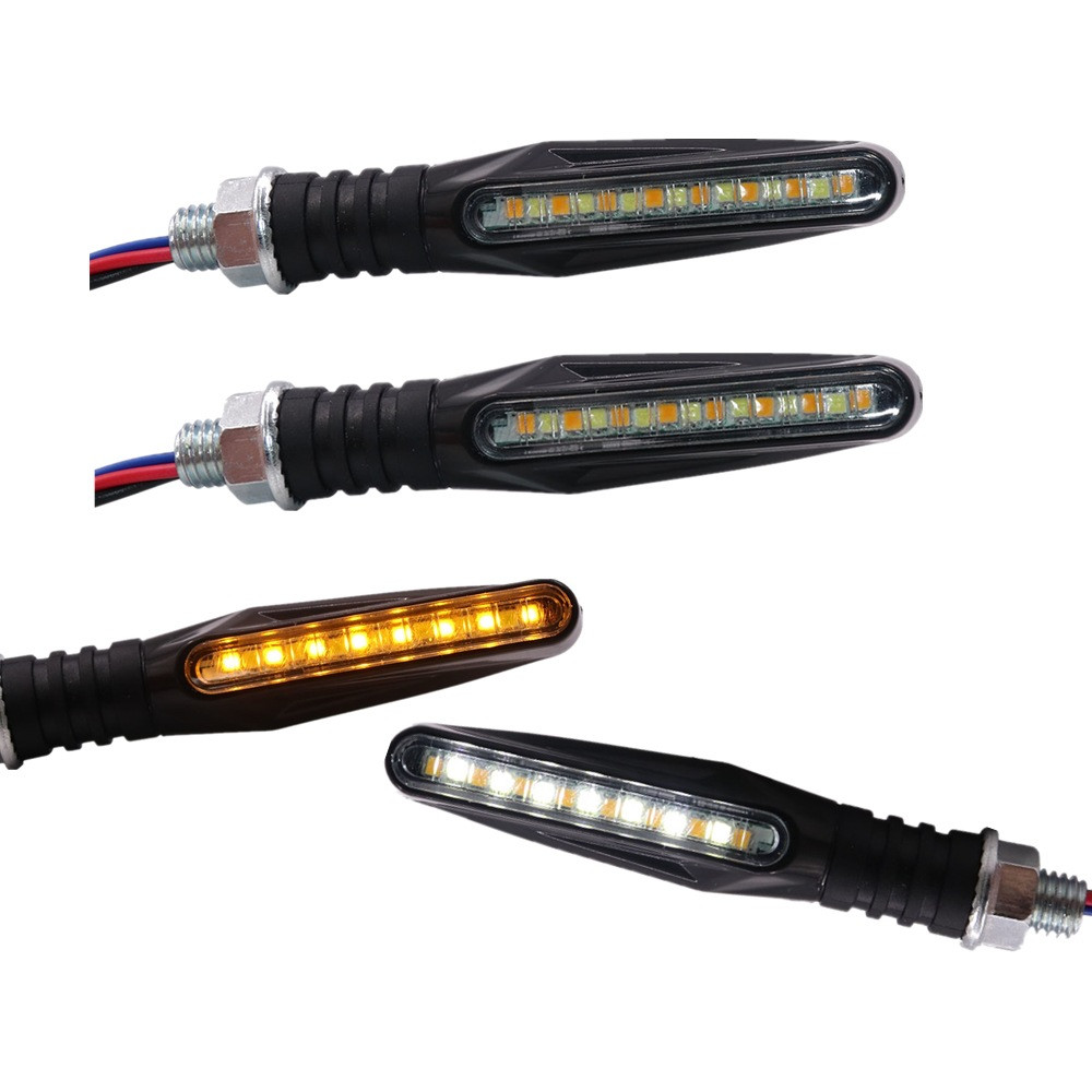 Pair-12V-15LED-Motorcycle-Flowing-Sequential-Turn-LightsDRL-Lamp-Spotlight-1445809