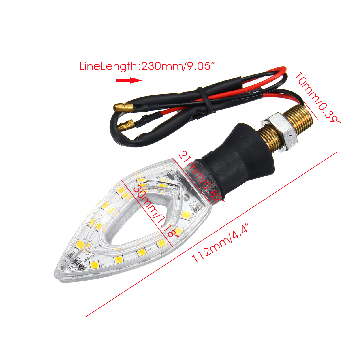 Pair-12V-Motorcycle-LED-Turn-Signal-Indicator-Lights-Strobe-Flash-Blinker-Amber-Blue-Lamp-Universal-1488337