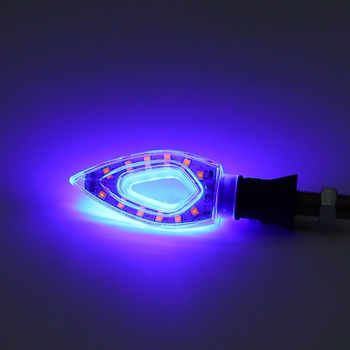 Pair-12V-Motorcycle-LED-Turn-Signal-Indicator-Lights-Strobe-Flash-Blinker-Amber-Blue-Lamp-Universal-1488337