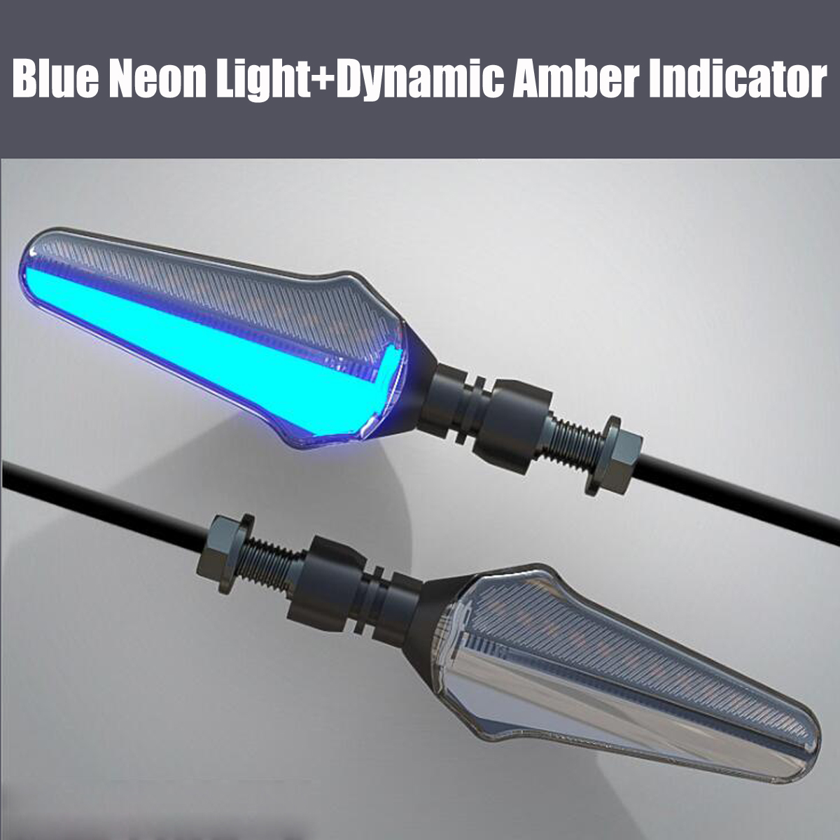 Pair-Motorcycle-Dynamic-LED-Turn-Signal-Indicator--Neon-Glow-EL-DRL-Stop-Lights-1636034