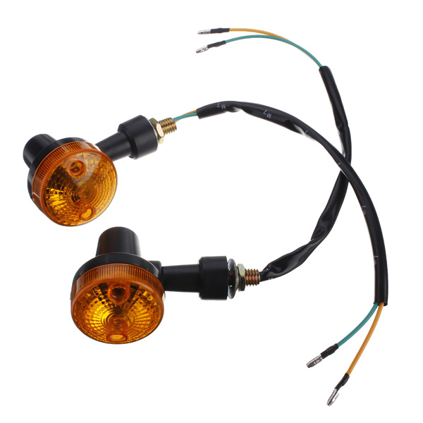 Pair-Motorcycle-Turn-Signal-Light-Amber-Indicator-Lamp-949779