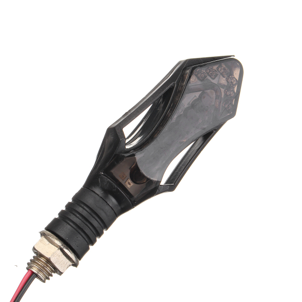 Pair-Of-12V-Motorcycle-LED-Turn-Signal-Blinker-Yellow-Light-8mm-Mounting-1224036