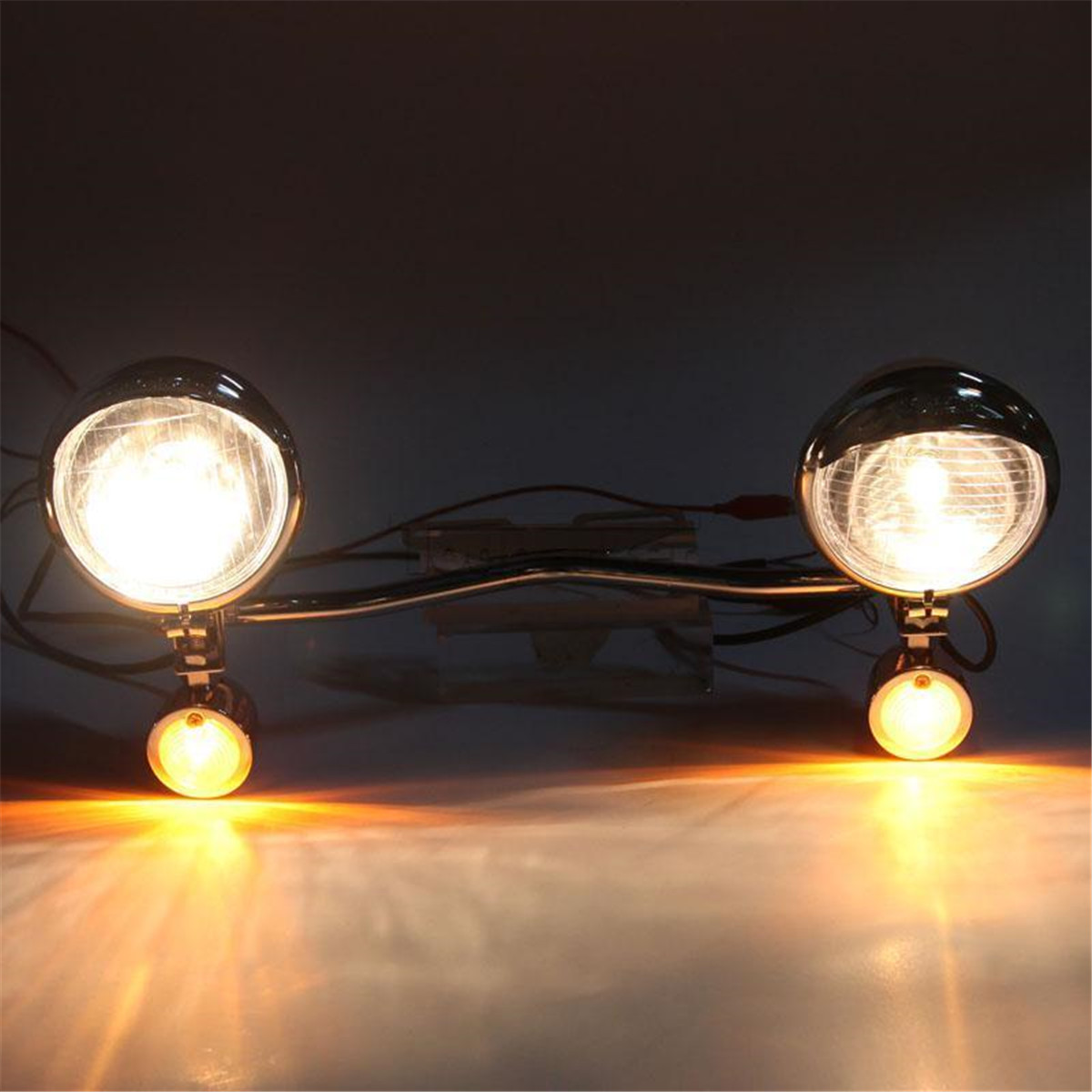 Passing-Turn-Signals-Light-Bar-For-Yamaha-V-Star-XVS-650-1100-Classic-Silverado-1210692