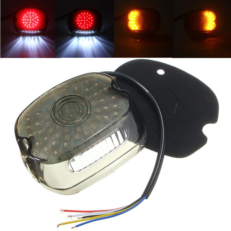 Smoke-LED-Tail-Brake-Turn-Light-For-91-10-Harley-Sportster-Softail-Dyna-Lay-Down-1108579