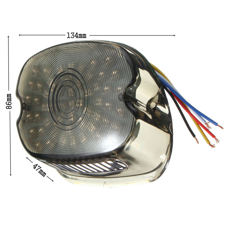 Smoke-LED-Tail-Brake-Turn-Light-For-91-10-Harley-Sportster-Softail-Dyna-Lay-Down-1108579