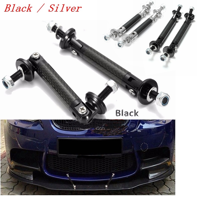 1-Pair-Tail-Strut-Bar-Carbon-Fiber-Adjustable-Front-Rear-Splitter-Bumper-Protector-Rod-Support-1567084