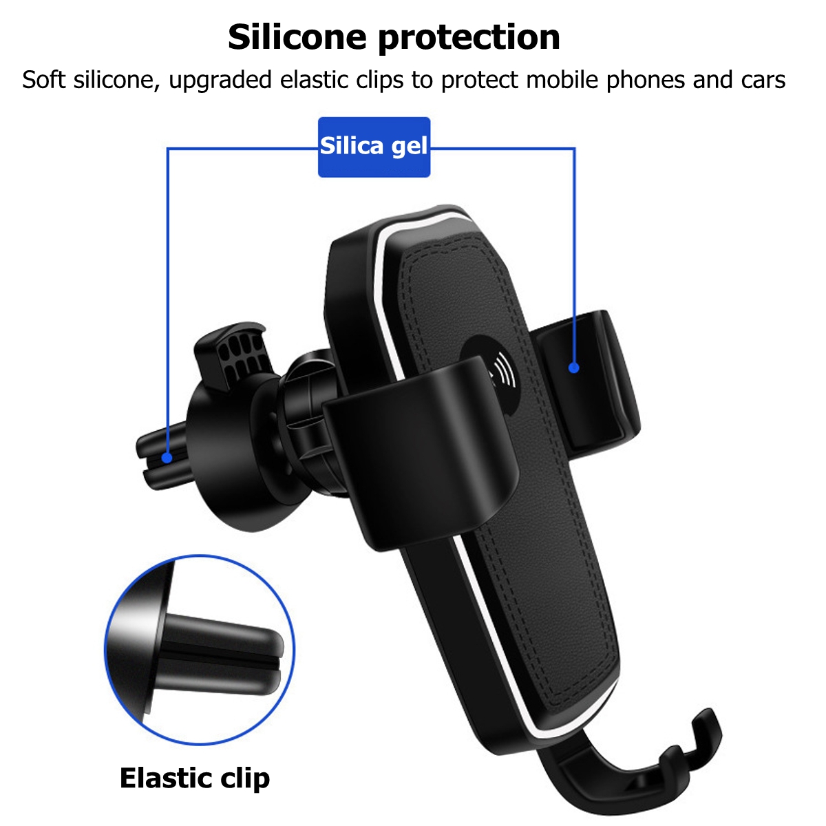 15W-Car-Air-Outlet-Qi-Wireless-Fast-Charger-360deg-Rotation-Charging-Bracket-High-Power-1624825