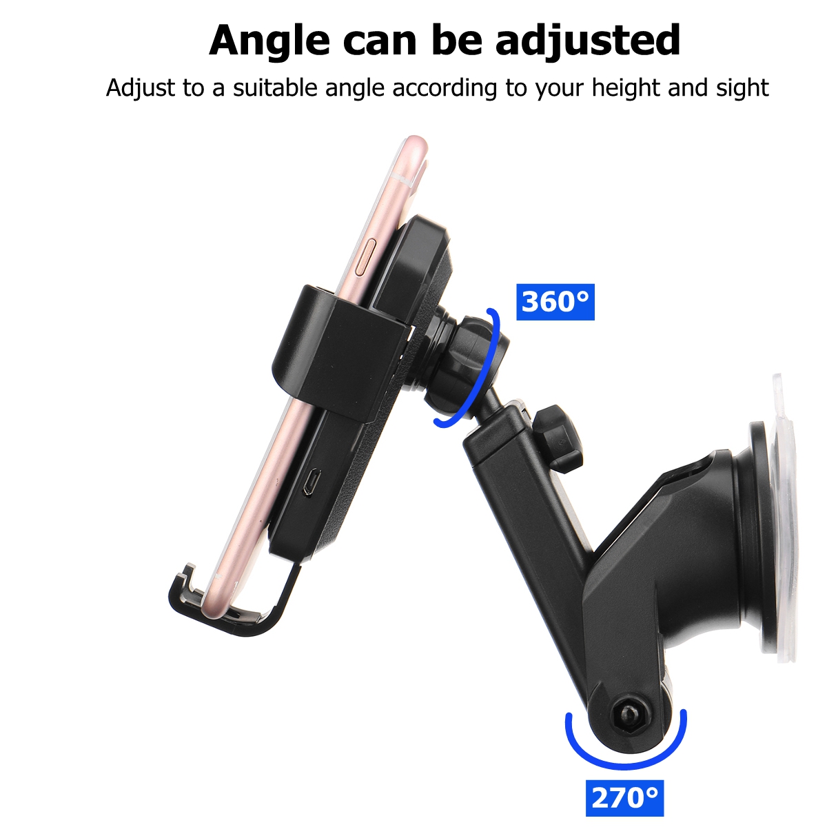 15W-Car-Air-Outlet-Qi-Wireless-Fast-Charger-360deg-Rotation-Charging-Bracket-High-Power-1624825