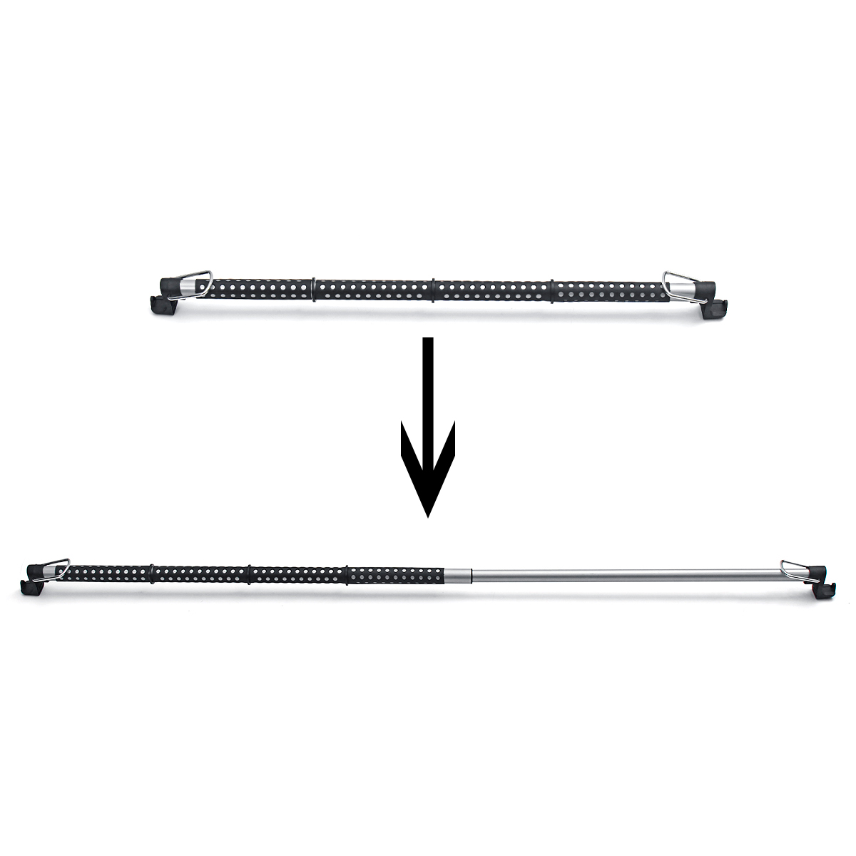 164m-Length-Expandable-Car-Cloth-Hanger-Clothing-Rod-Bar-Garment-Rack-Holder-1607881