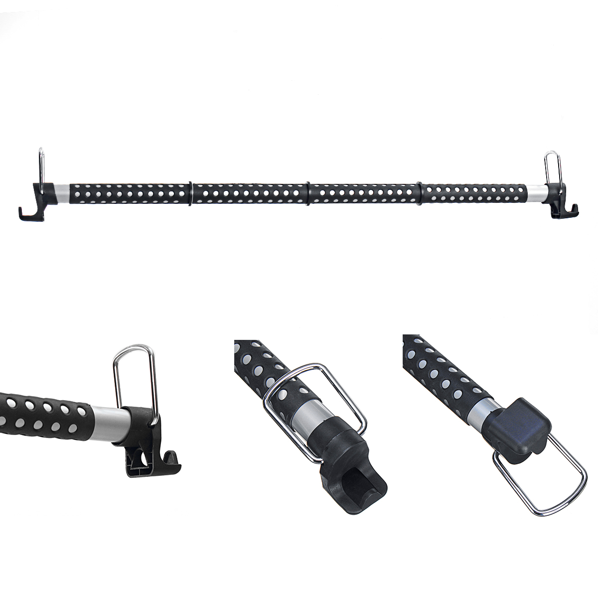 164m-Length-Expandable-Car-Cloth-Hanger-Clothing-Rod-Bar-Garment-Rack-Holder-1607881