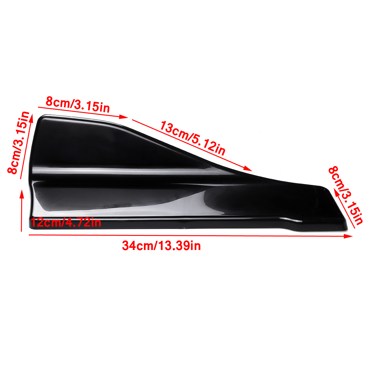 2Pcs-35CM-Black-Universal-Car-Side-Skirt-Rear-Bumper-Lip-Splitter-Winglet-Aprons-1542059
