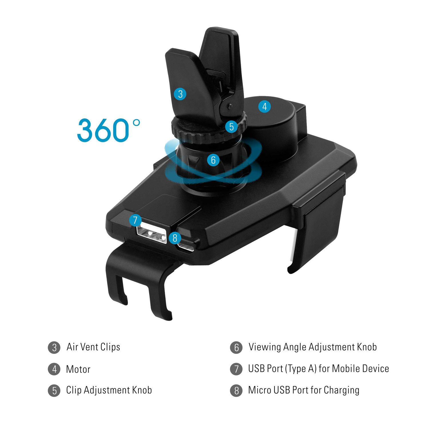 360-Degree-Rotation-Air-Vent-Automatic-Electric-Charger-Car-Phone-Holder-ABS-Stand-Mount-for-Iphone-1286999