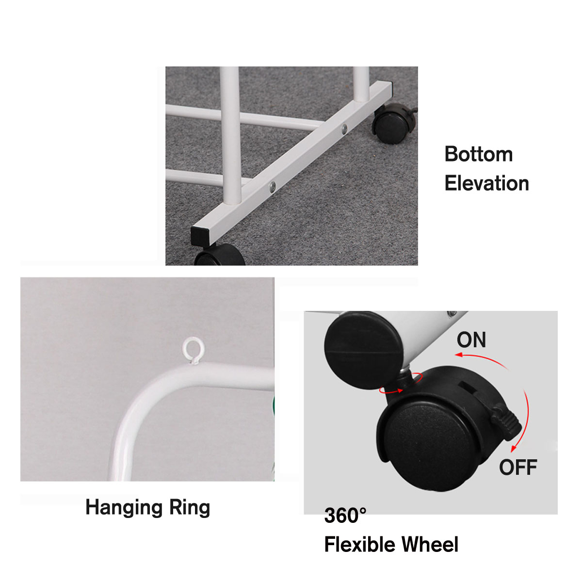 81X37X4CM-Floor-Cloth-Wardrobe-Hanger-Holder-Iron-Metal-Clothes-Organizer-1624761