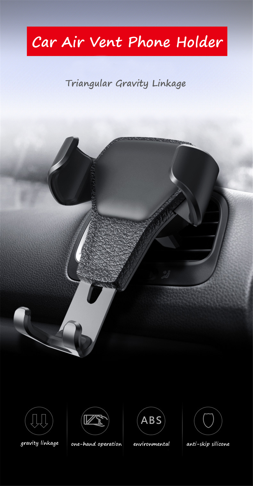 ABS-Car-Phone-Holder-Air-Vent-Outlet-Stand-Gravity-Linkage-Clip-Mount-for-iPhoneSamsung-1351092