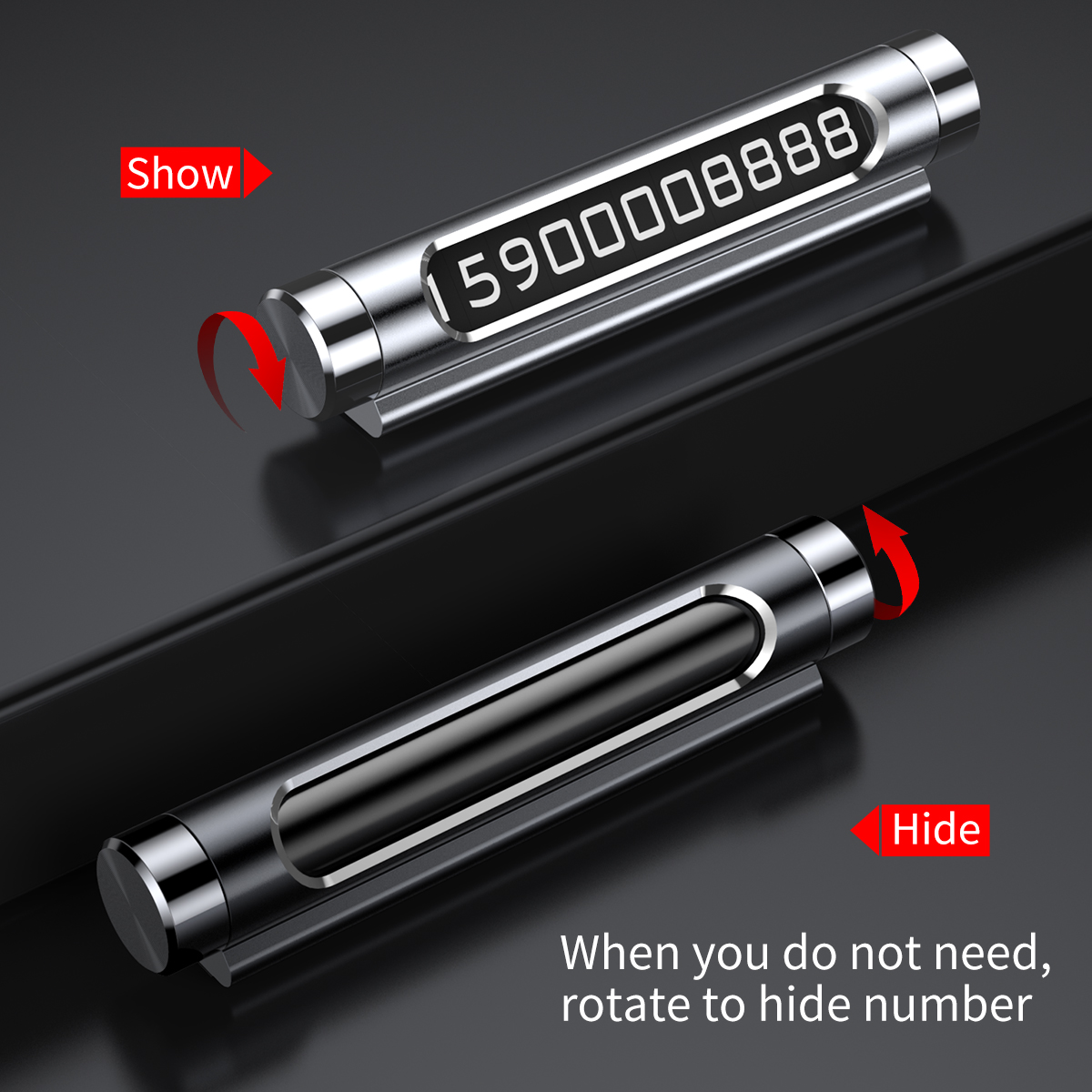 Baseus-Car-Paste-Type-Metal-Temporary-Parking-Luminous-Number-Card-Phone-Holder-Number-Plate-1520871