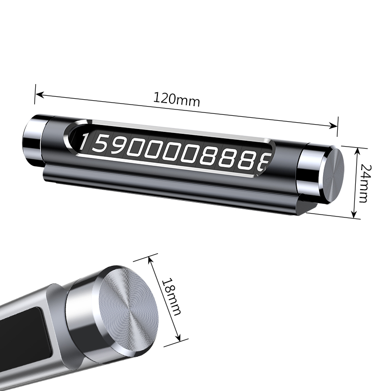 Baseus-Car-Paste-Type-Metal-Temporary-Parking-Luminous-Number-Card-Phone-Holder-Number-Plate-1520871