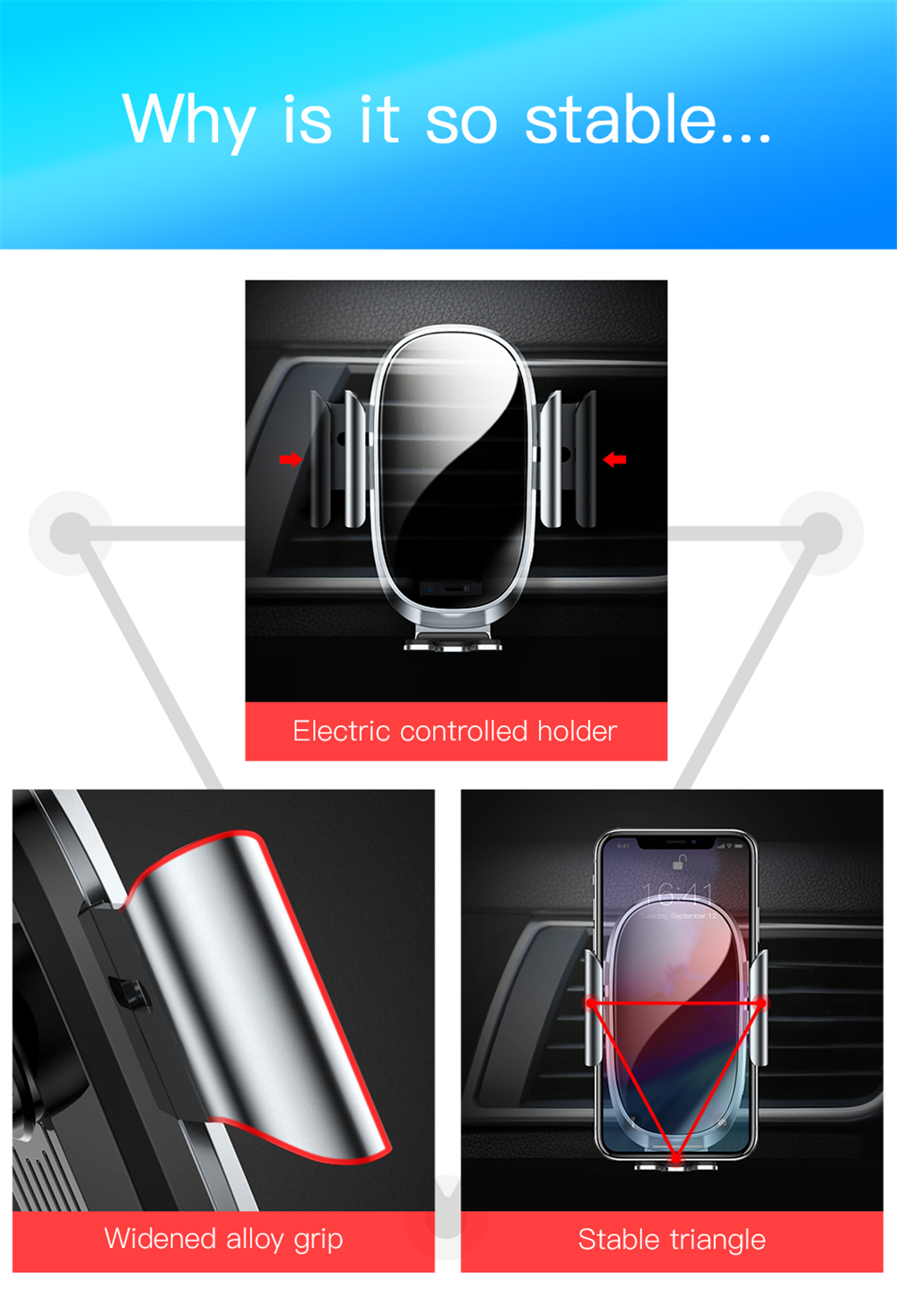 Baseus-Car-Phone-Holder-Intelligent-Sensing-for-iPhone-XS-Max-Gravity-Auto-Lock-Air-Vent-Mount-1371468