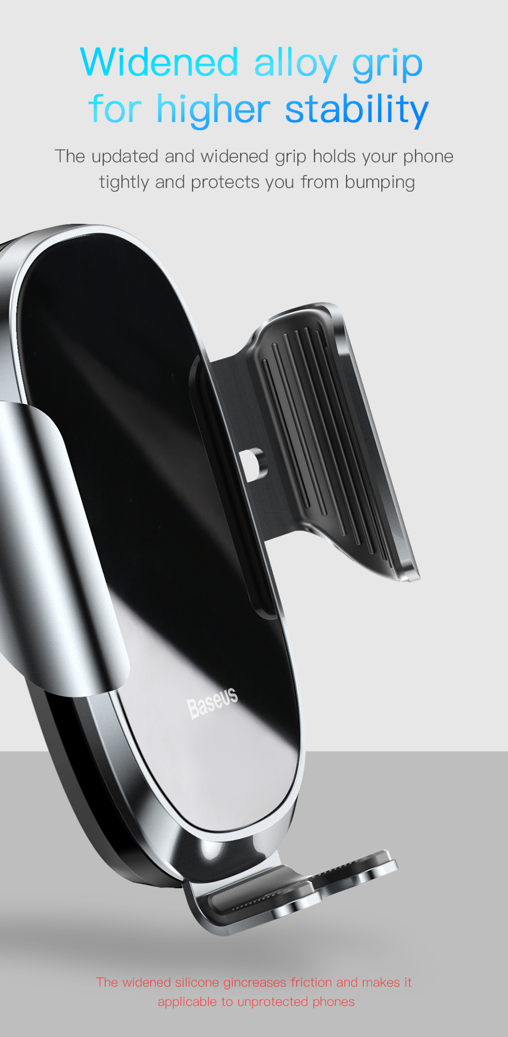 Baseus-Car-Phone-Holder-Intelligent-Sensing-for-iPhone-XS-Max-Gravity-Auto-Lock-Air-Vent-Mount-1371468