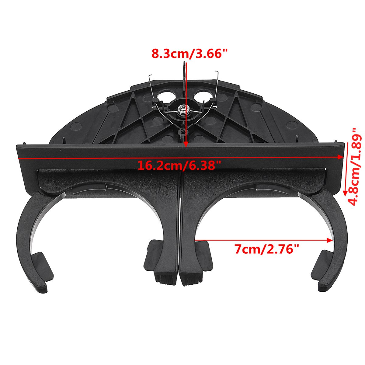 Black-ABS-Car-Rear-Dual-Cup-Drink-Water-Holder-Mount-Clip-for-BMW-5-Series-E39-51168184520-1314357