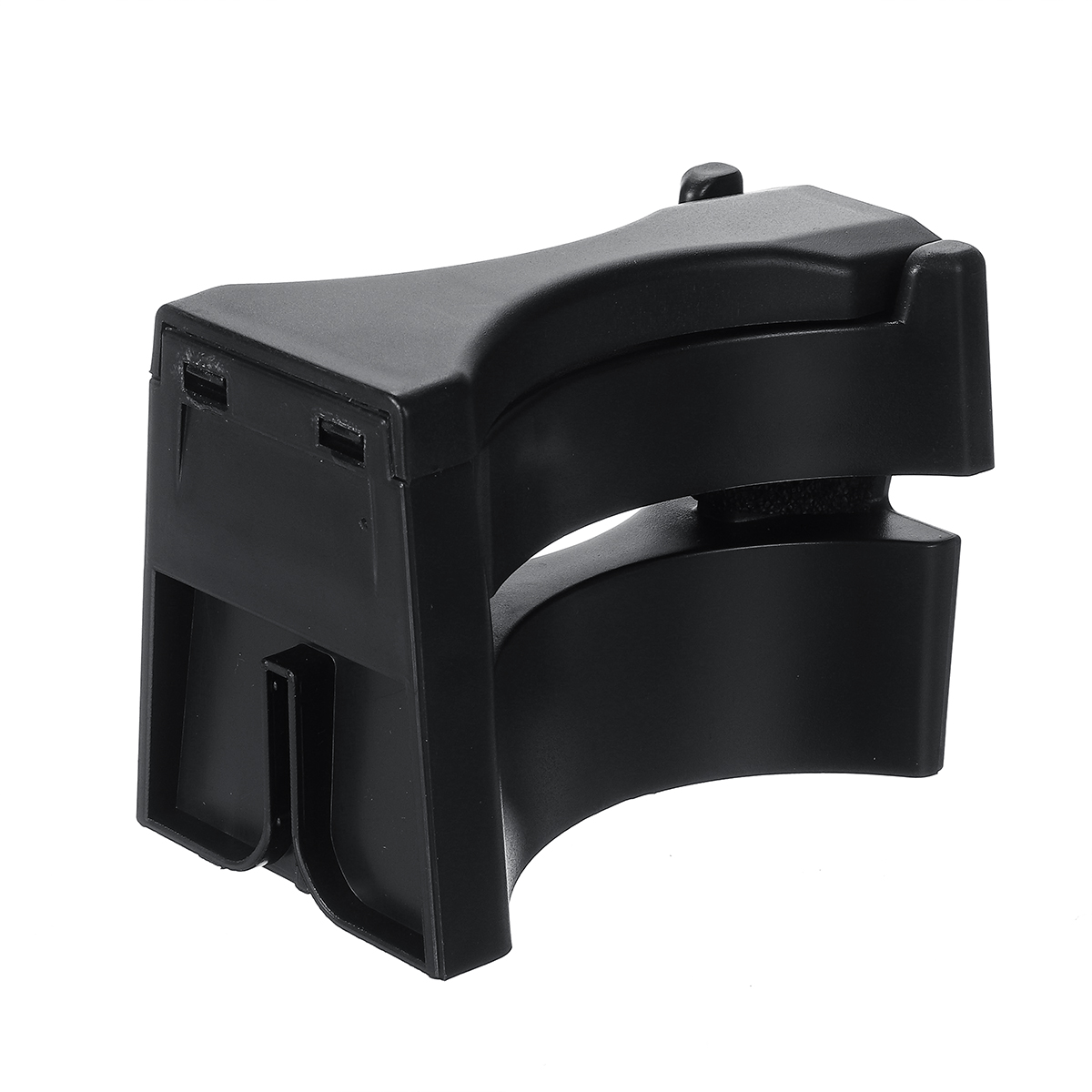 Black-Center-Console-Cup-Holder-Insert-Divider-For-Toyota-Tacoma-2005-2015-New-1662904