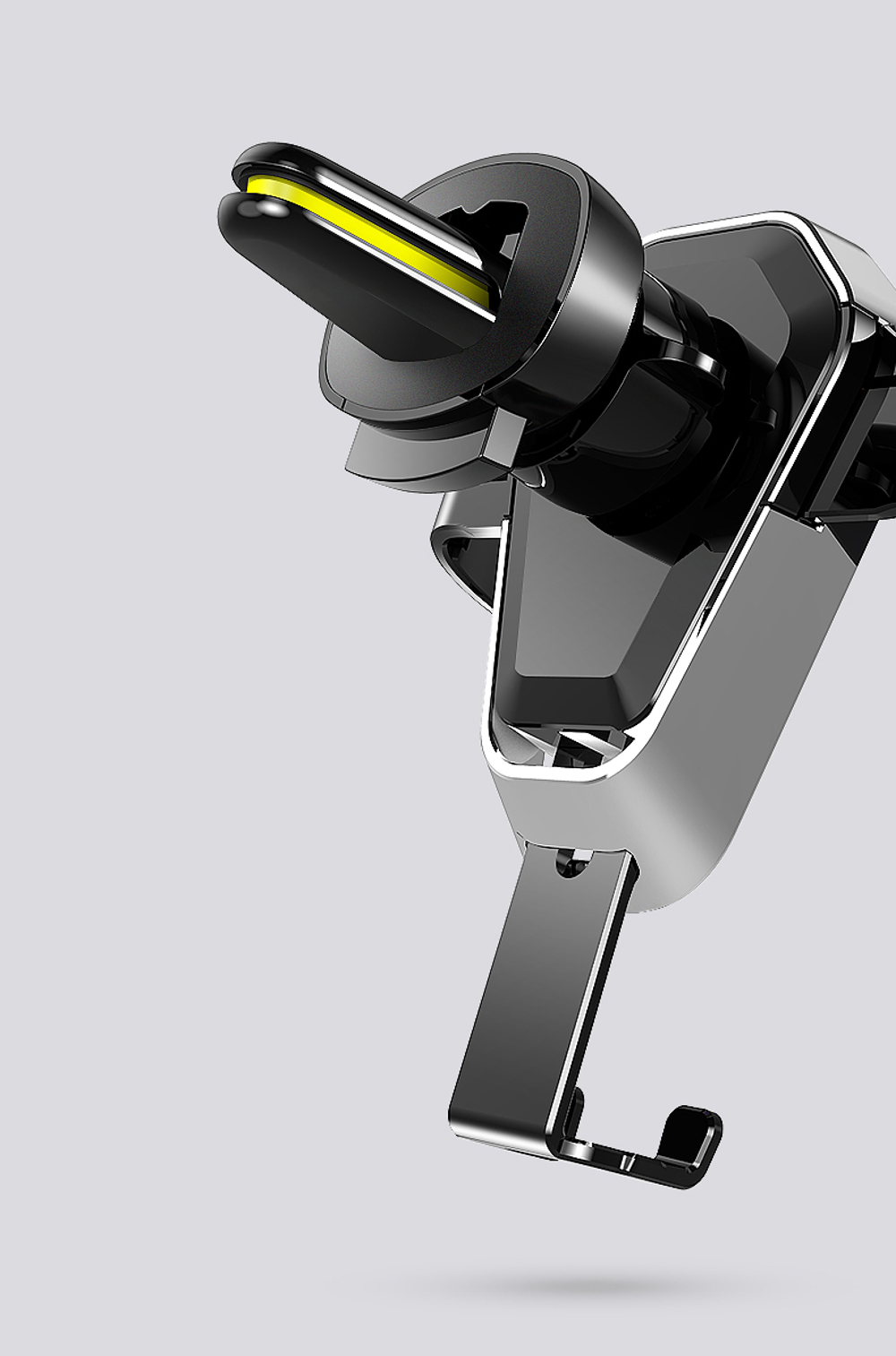 Buckle-Type-Gravity-Linkage-Car-Air-Vent-Phone-Holder-360deg-Rotation-Stand-Universal-for-Iphone-X-1327392