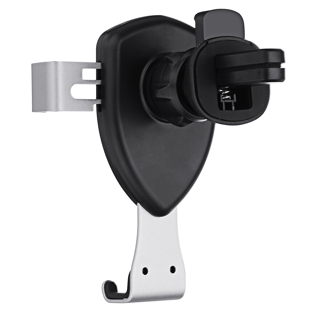 COOWOO Car Phone Holder Gravity Linkage Metal Air Vent Mount for iPhone XS Max