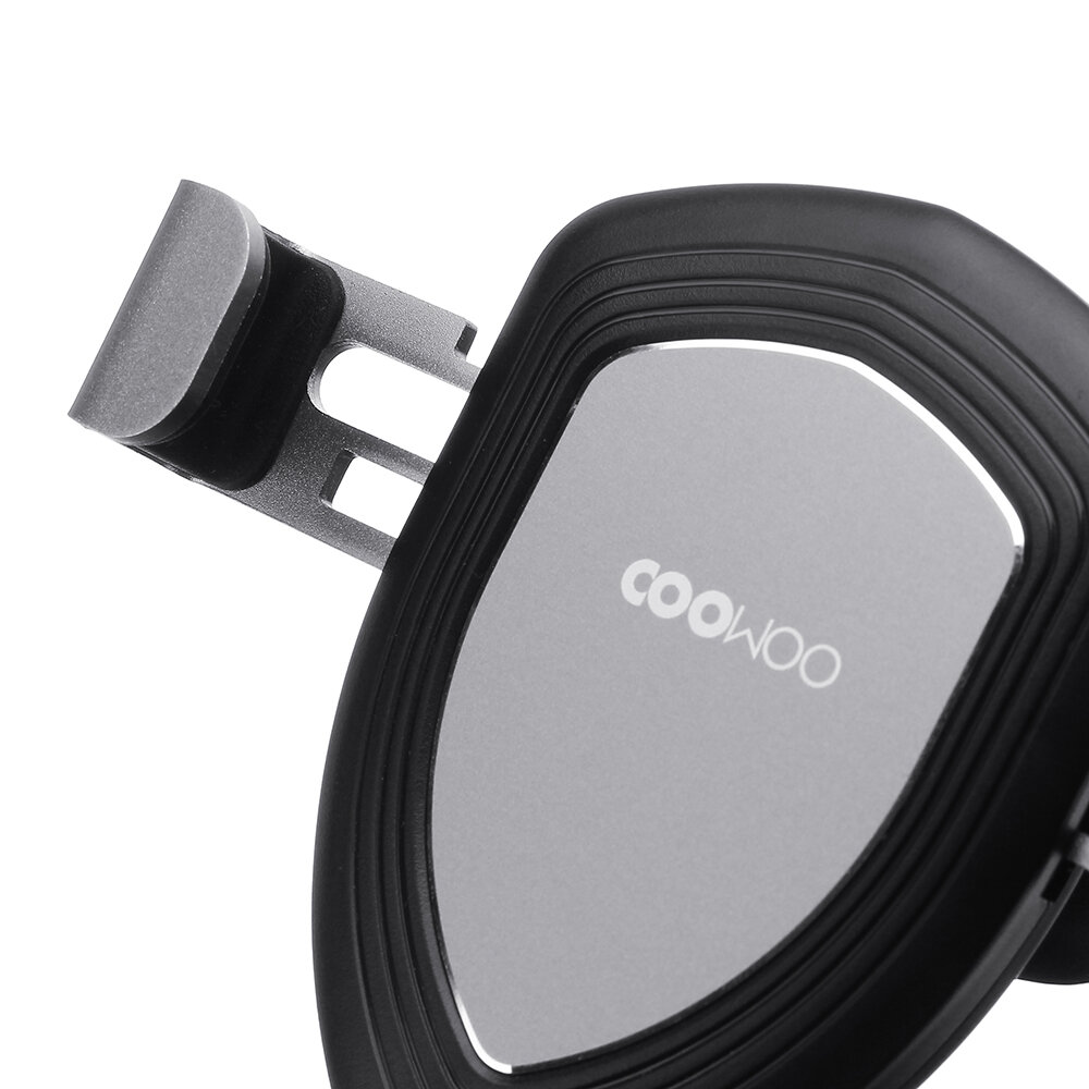 COOWOO Car Phone Holder Gravity Linkage Metal Air Vent Mount for iPhone XS Max
