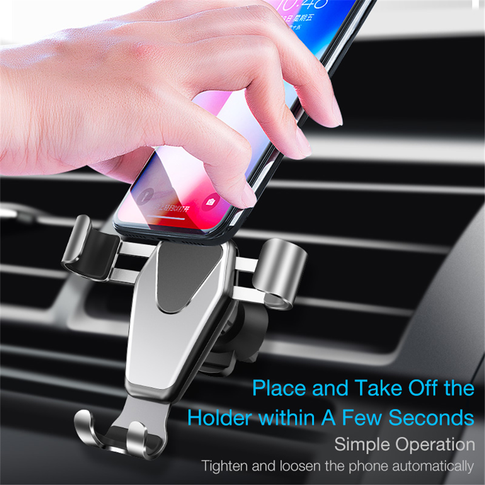 Cafele-Car-Air-Vent-Outlet-Phone-Holder-Gravity-Linkage-Support-Bracket-360deg-Rotation-Universal-1335803