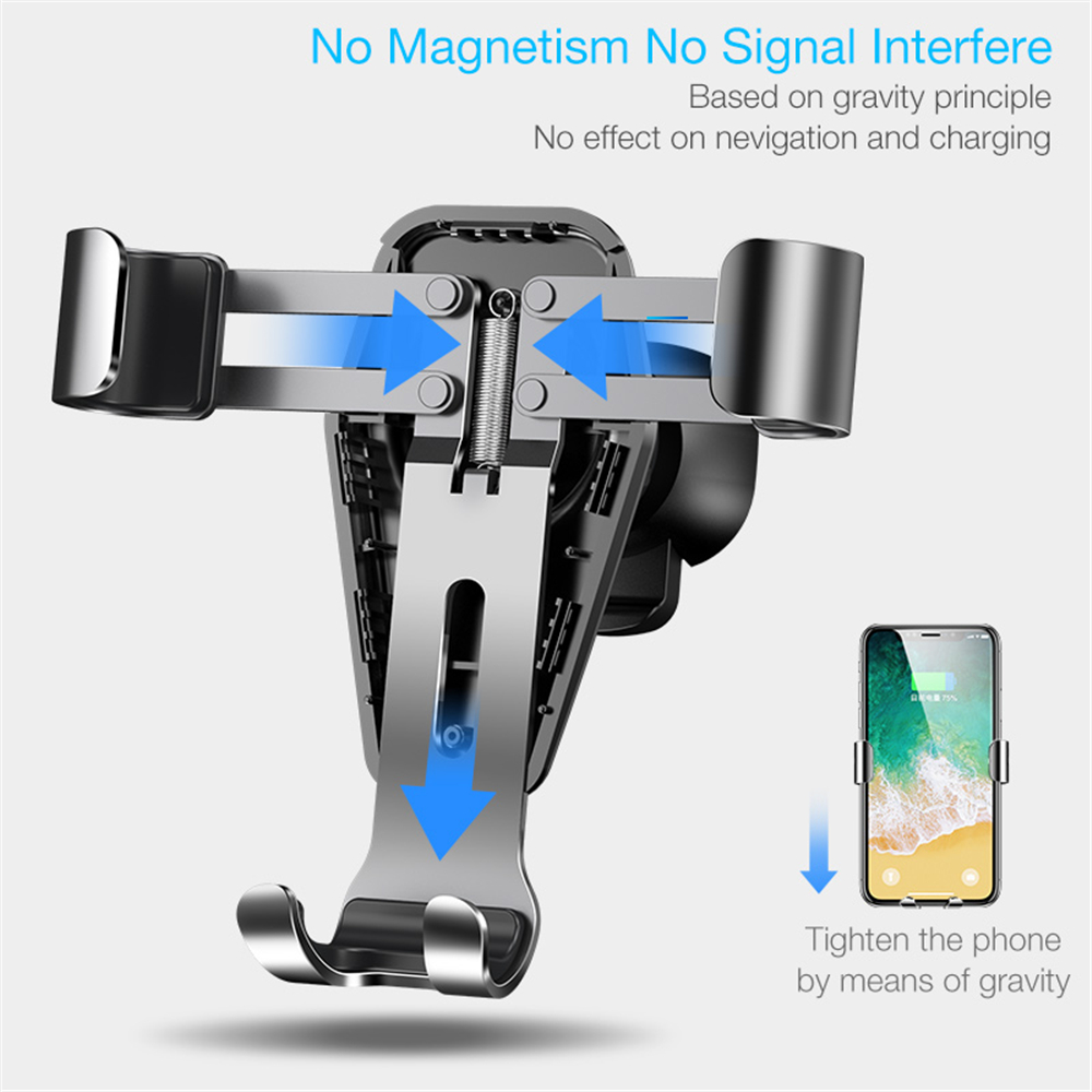 Cafele-Car-Air-Vent-Outlet-Phone-Holder-Gravity-Linkage-Support-Bracket-360deg-Rotation-Universal-1335803
