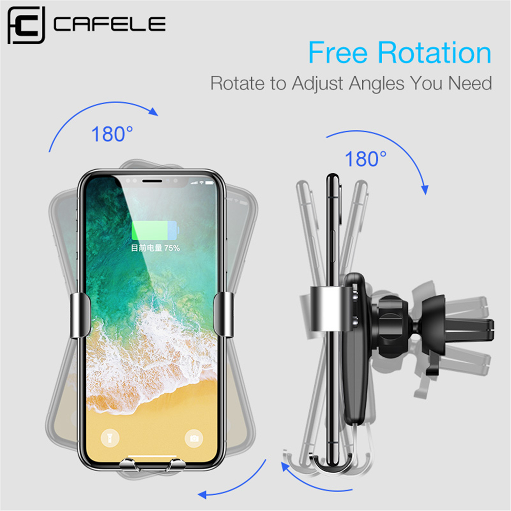 Cafele-Car-Air-Vent-Outlet-Phone-Holder-Gravity-Linkage-Support-Bracket-360deg-Rotation-Universal-1335803