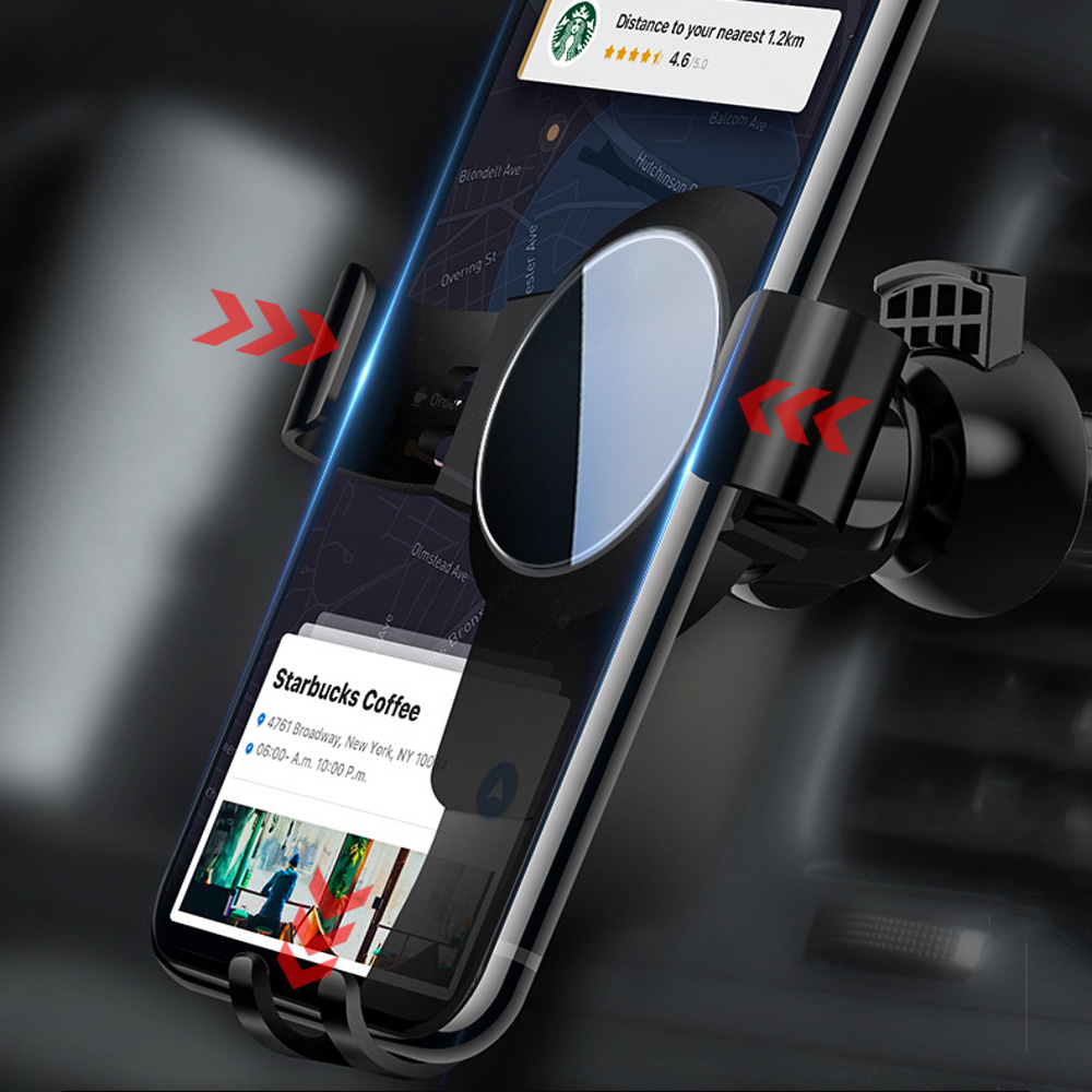Car-Air-Vent-Outlet-Phone-Holder-Navigation-Car-Holder-Gravity-Mirror-ABS-1610600