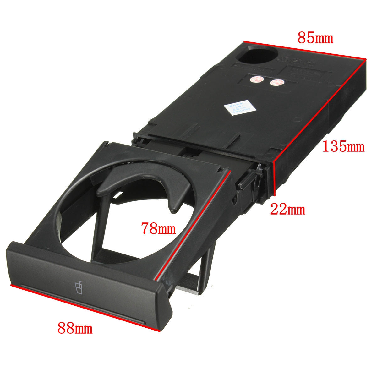 Car-Auto-Drink-Cup-Bottle-Holder-Stand-For-Audi-C5A6-98-05-A4B6-98-02-4B0862534D-1010082