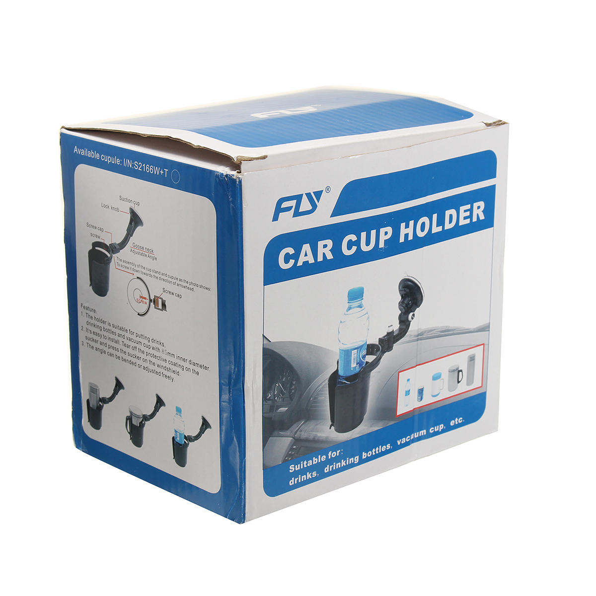 Car-Auto-Window-Adjustable-Suction-Drink-Beverage-Black-Car-Cup-Holder-Stand-Mount-1353427