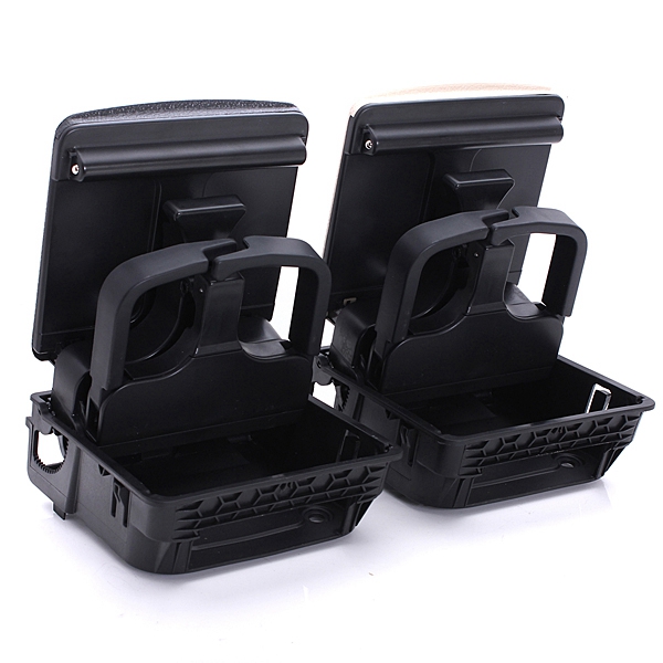 Car-Central-Console-Arm-Rest-Rear-Cup-Holder-Box-For-VW-Jetta-Golf-957455