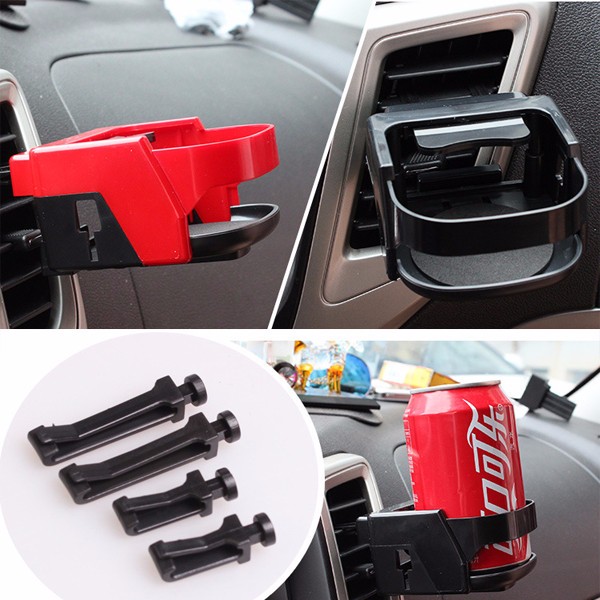 Car-Drink-Beverage-Outlet-Cup-Stand-Sliver-Blue-Red-Black-for-7CM-Cans-1021658