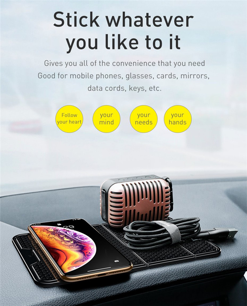 Car-Folding-Non-slip-Mat-Monkey-Tape-Phone-Holder-Placement-Pad-1468050