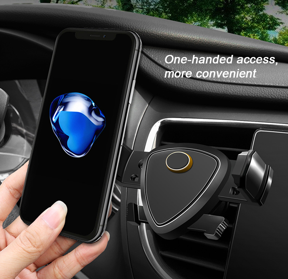 Car-Gravity-Air-Vent-Phone-Holder-360deg-Rotatable-Buckle-Mount-Stand-Universal-for-iPhone-X-1347850