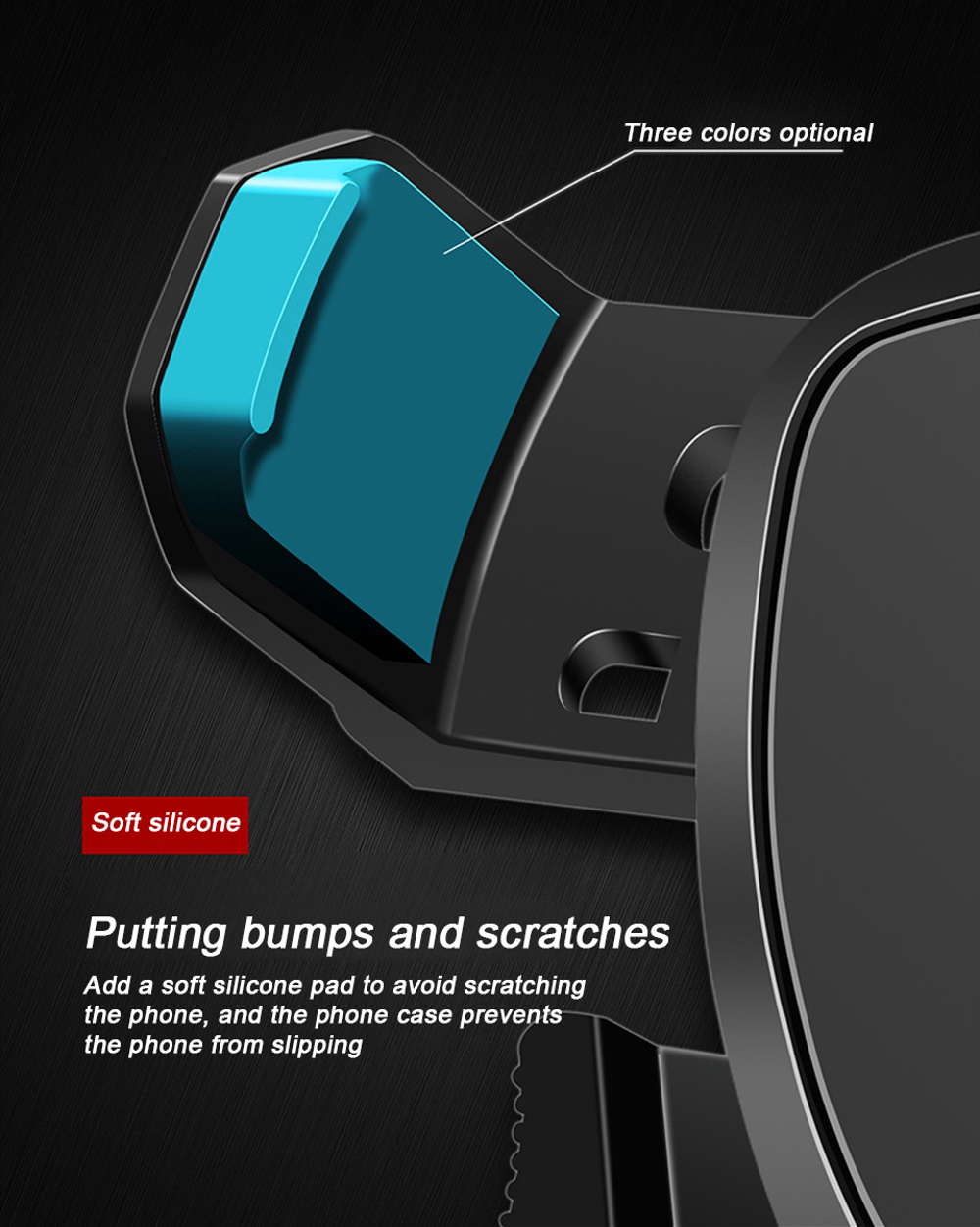Car-Gravity-Air-Vent-Phone-Holder-360deg-Rotatable-Buckle-Mount-Stand-Universal-for-iPhone-X-1347850