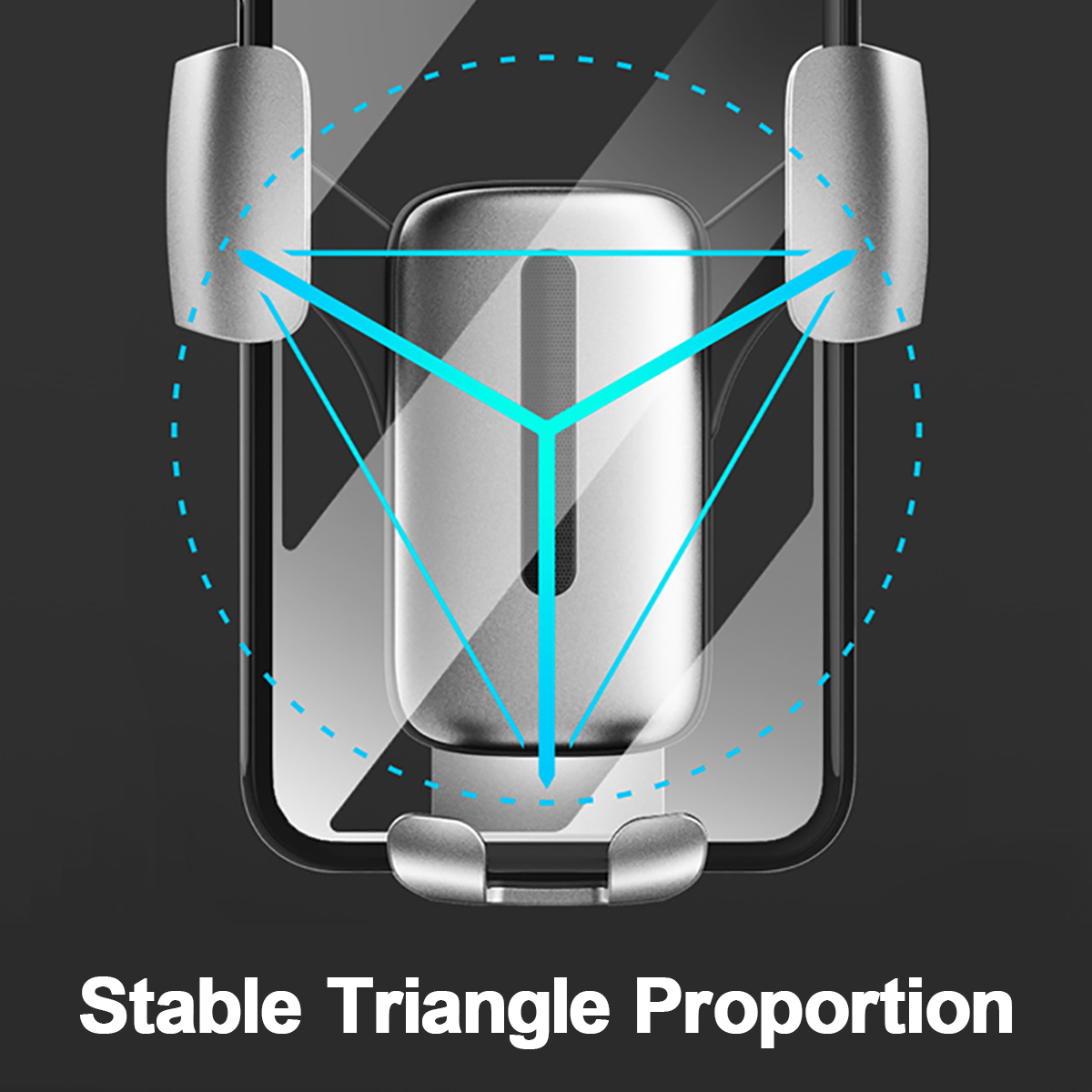 Car-Gravity-Air-Vent-Phone-Holder-360deg-Rotation-Metal-Bracket-Universal-for-iPhone-XS-XR-X-1422369